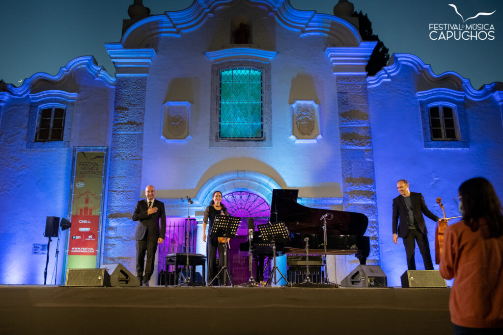 FESTIVAL DOS CAPUCHOS - SCHUBERTÍADA 2 - Viviane Hagner - violino, Adrian Brendel - violoncelo, Filipe Pinto-Ribeiro - piano