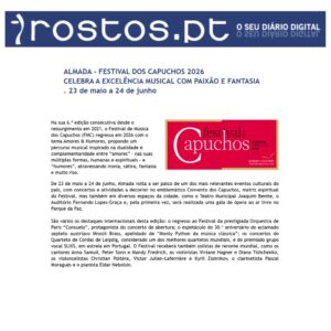 Read more about the article Rostos.pt – Festival de Música dos Capuchos 2026