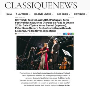 Read more about the article Classique News – Concerto de encerramento 2026