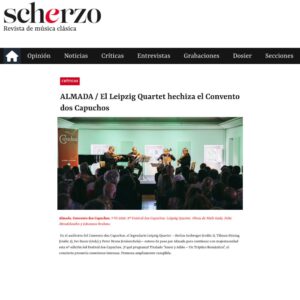 Read more about the article Scherzo – Quarteto de Leipzig 2026